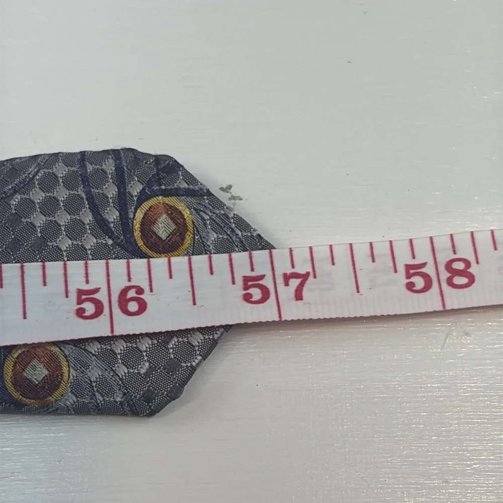 Ermenegildo Zegna Men's Silk‎ Neck Tie Geometric